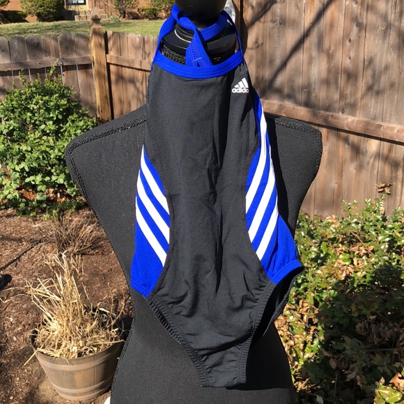 Adidas Solid Splice Vortex Back One Piece … - Picture 7 of 12